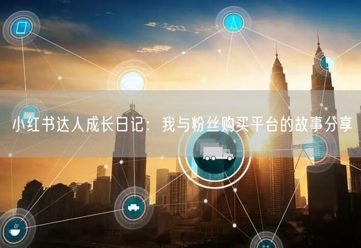 小红书达人成长日记：我与粉丝购买平台的故事分享